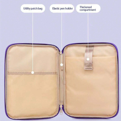 Pink with strap - Bolso protector para laptop o tablet