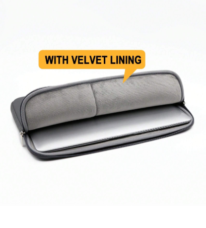Simple Gray - Bolso protector para laptop o tablet