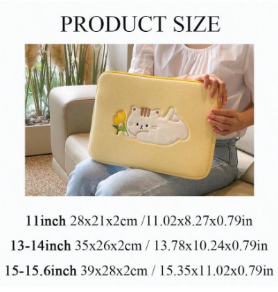 Kitty - Bolso protector para laptop o tablet