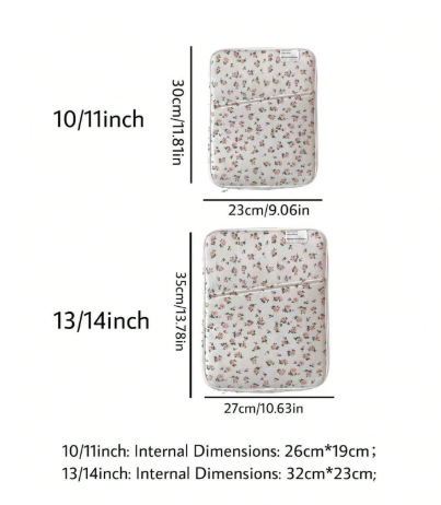 Rose Pink - Bolso protector para laptop o tablet