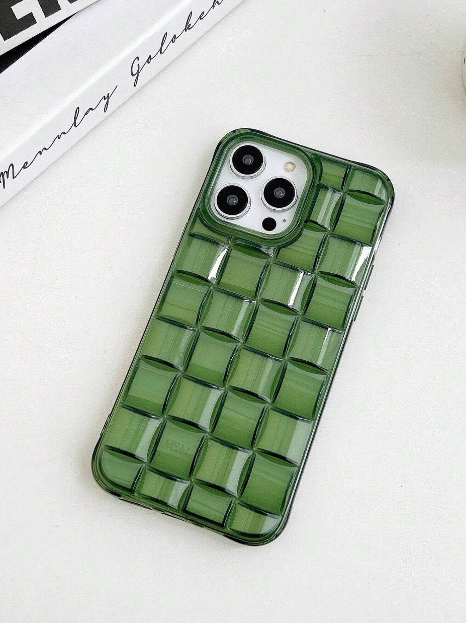 Clear Green Waffle