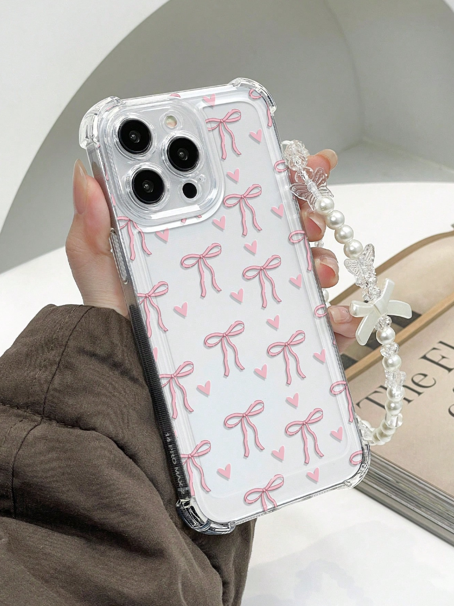 Ribbon case with strap