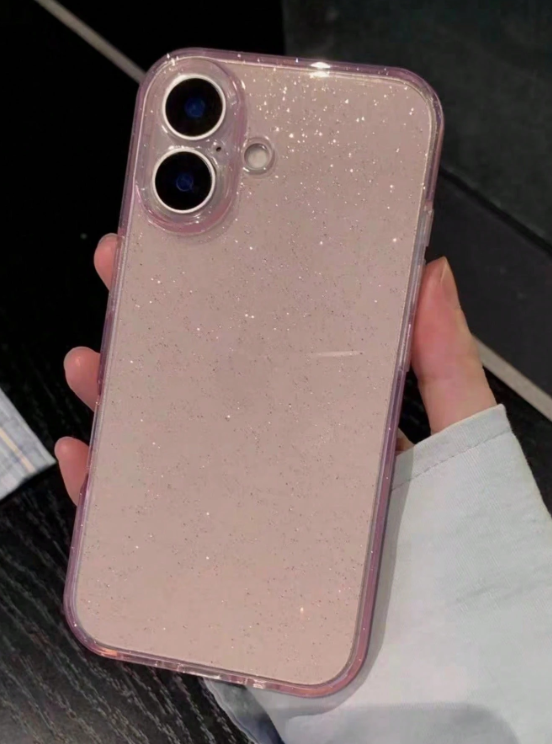 Clear brillitos pinky