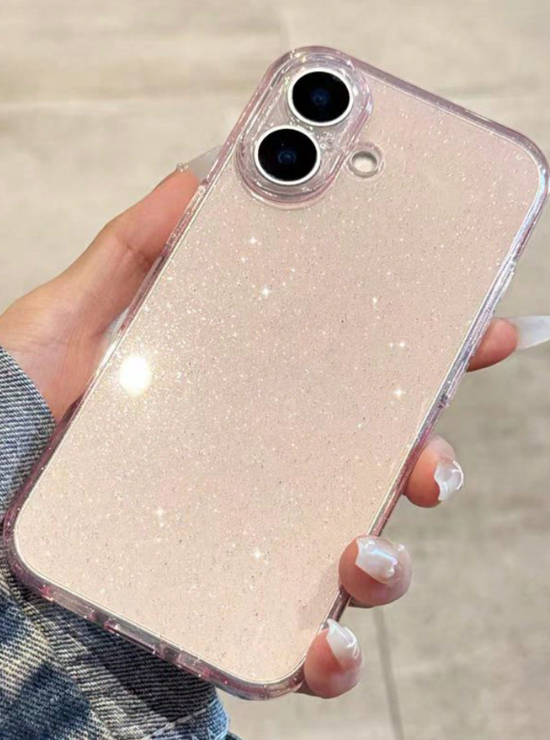 Clear brillitos pinky
