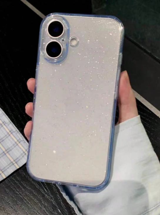 Clear brillitos blue
