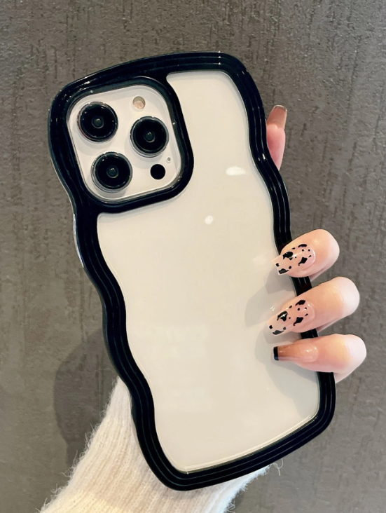 Wavy Clear - Black