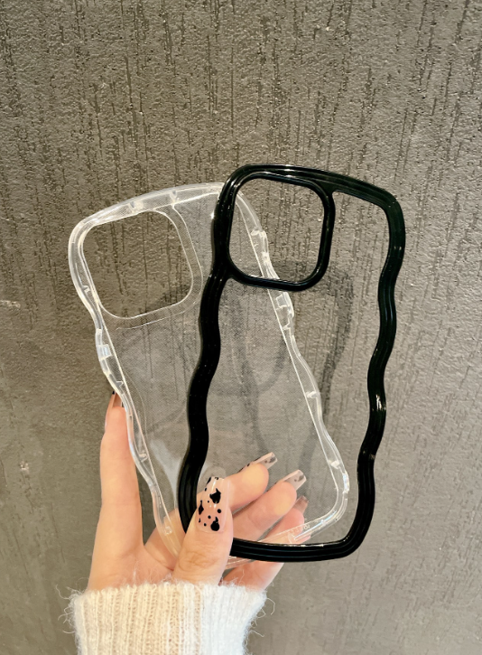 Wavy Clear - Black