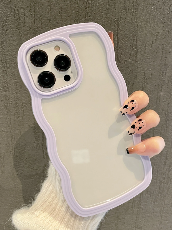 Wavy Clear - Purple