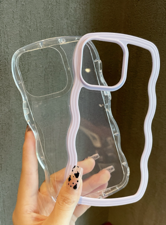 Wavy Clear - Purple