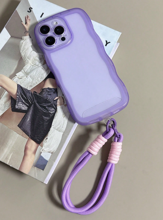 Color block with strap - Purple