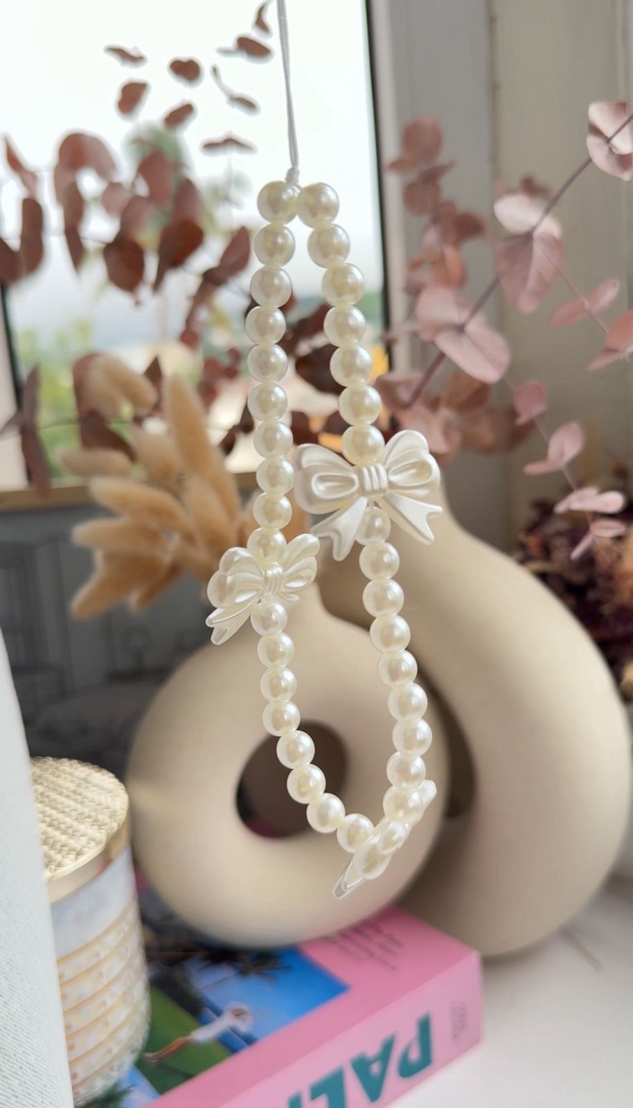 Strap para Celular – Perlas & Listones