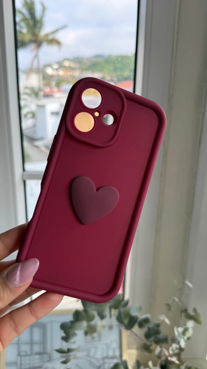 Wine Heart para iPhone 16 normal