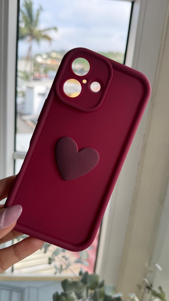 Wine Heart para iPhone 16 normal