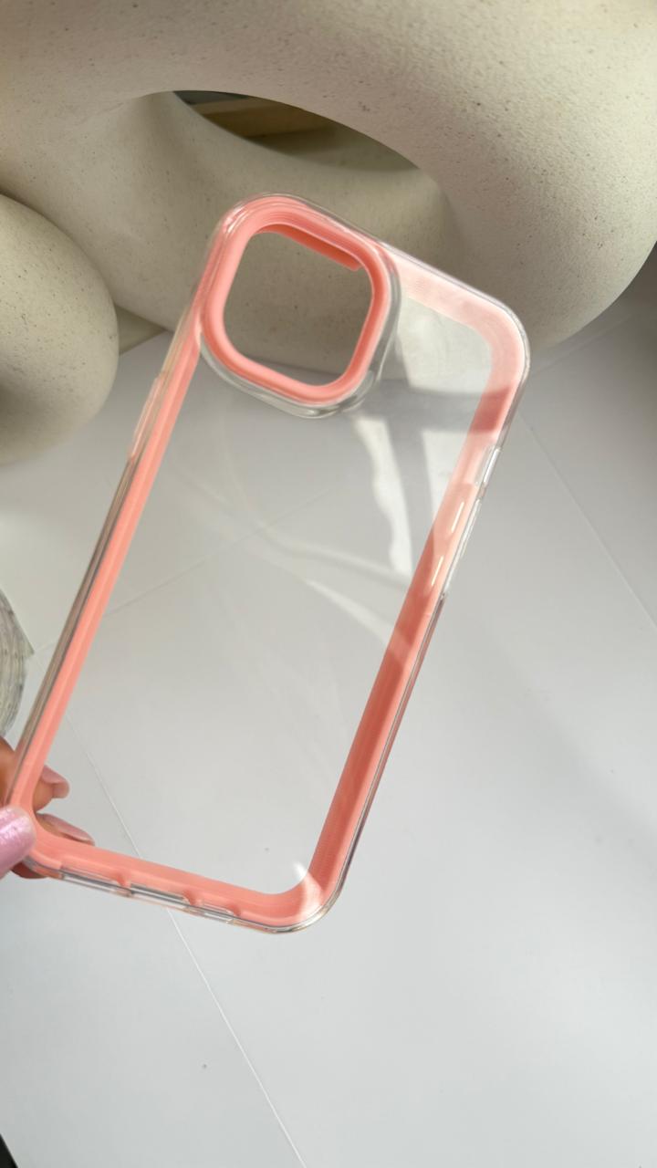 Clear Doble Protección para iPhone 13/14/15