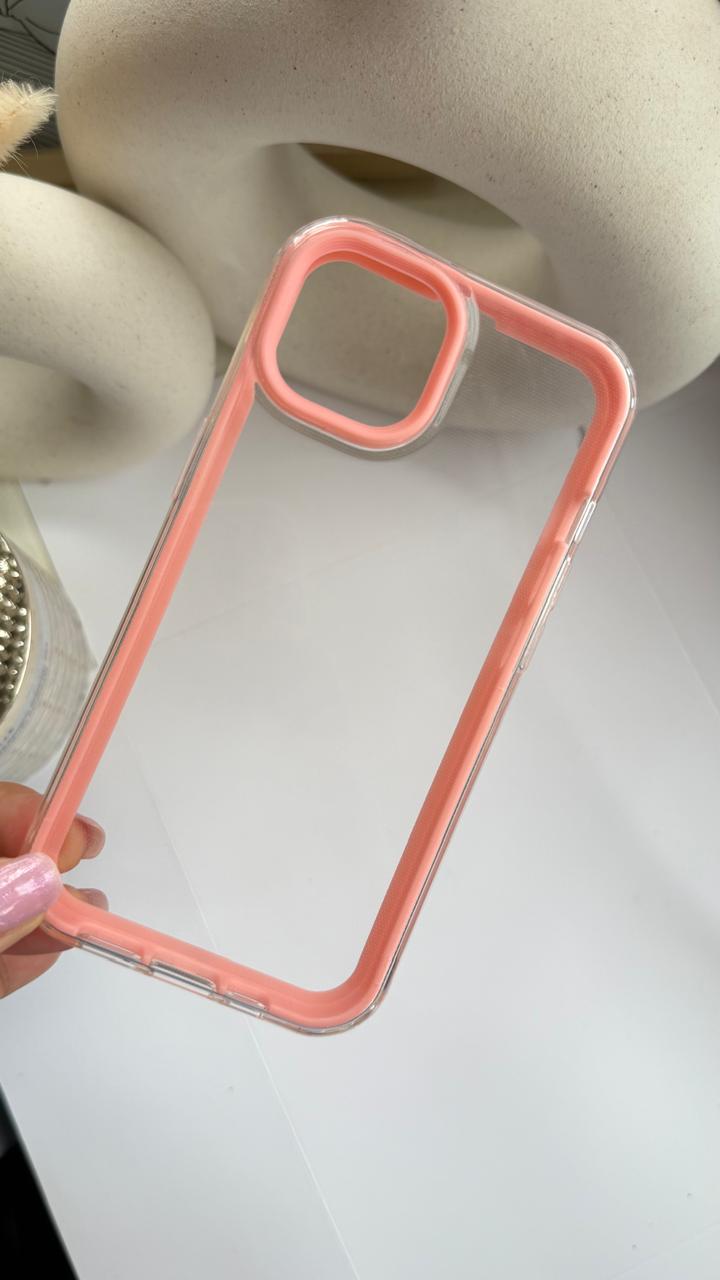 Clear Doble Protección para iPhone 13/14/15