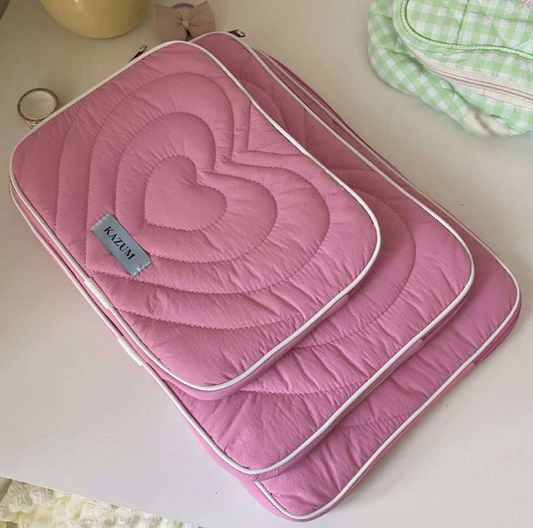 Funda pink heart