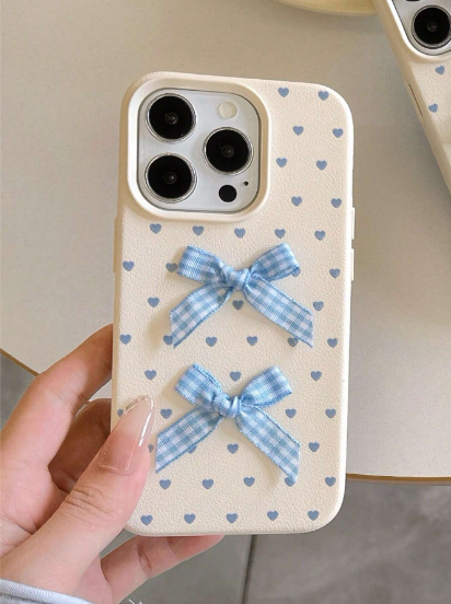 Baby Blue Heart Dots