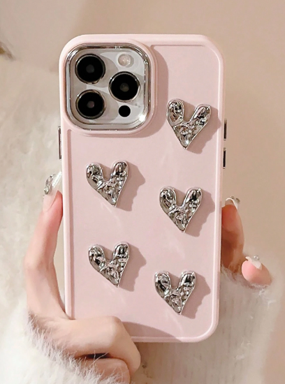 Silver Heart Pinky