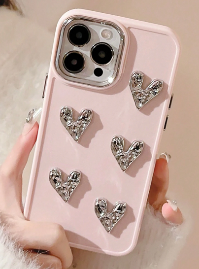 Silver Heart Pinky