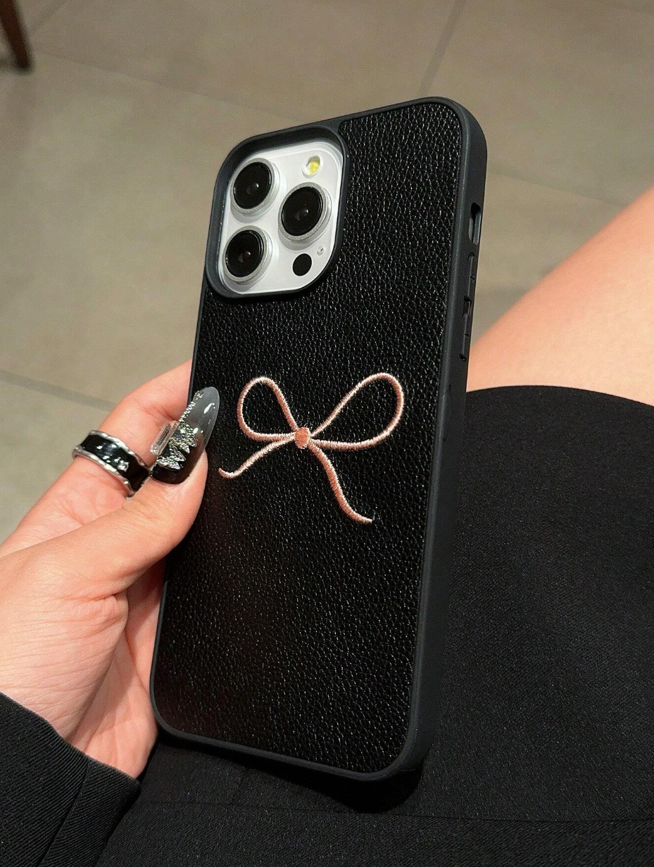 Black crochet