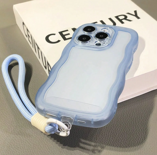 Color block with strap - Blue