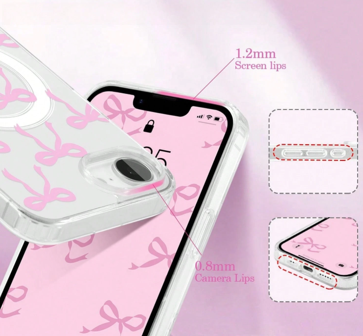 Pink MagSafe Bow
