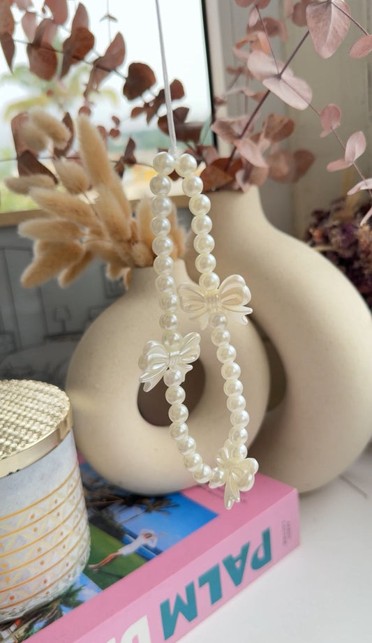 Strap para Celular – Perlas & Listones