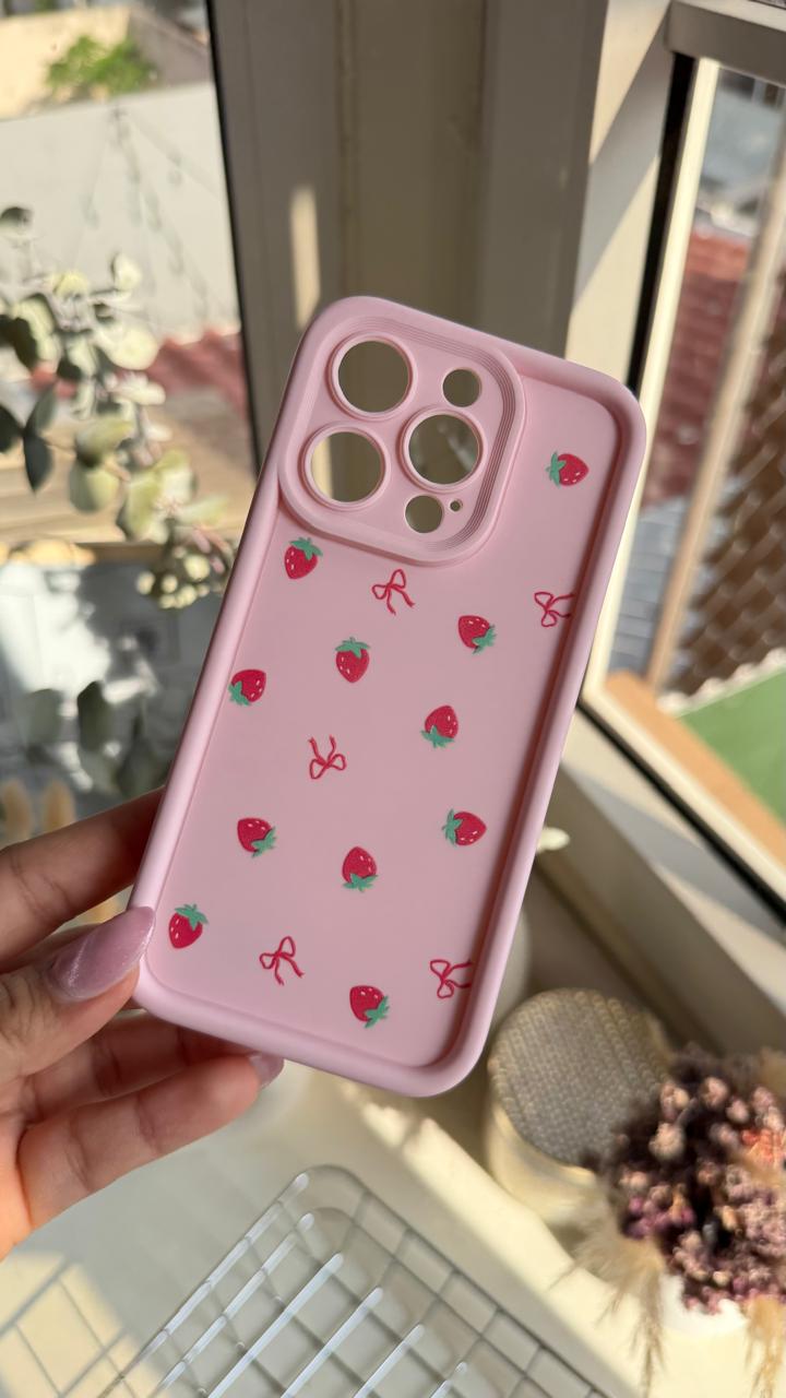 Strawberry para iPhone 15 Pro