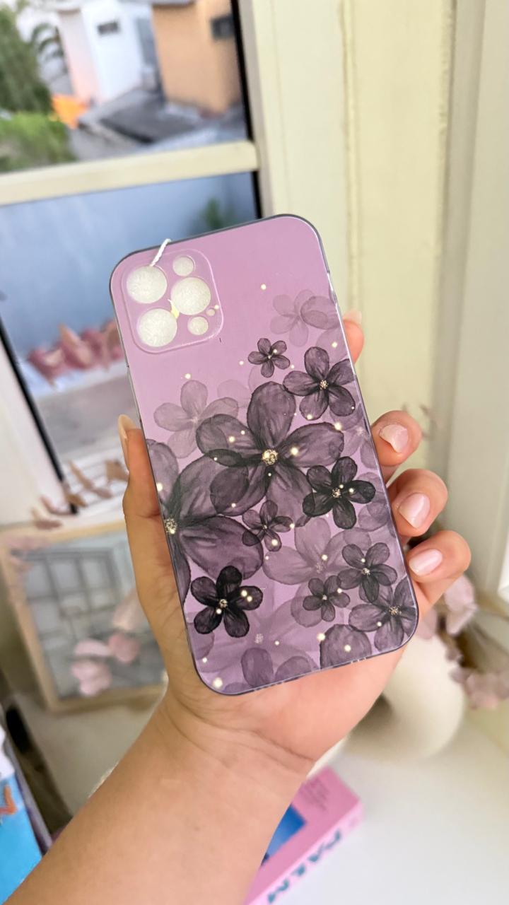 Purple Flower para iPhone 12 Pro