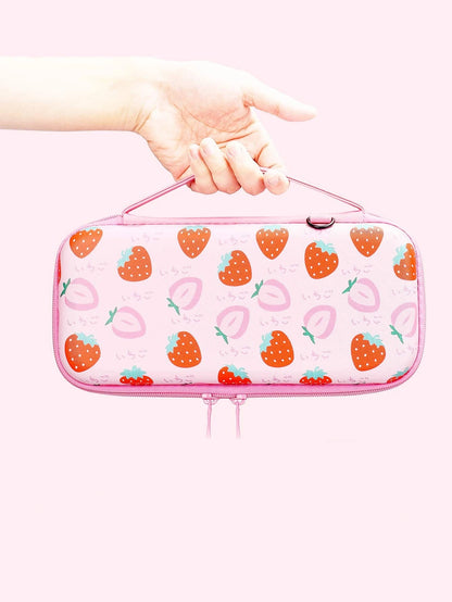 Estuche para Nintendo Switch: Strawberries