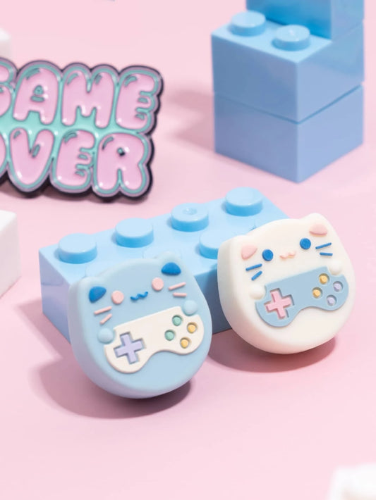 Gomas para Joy-Con: Kitty gamer