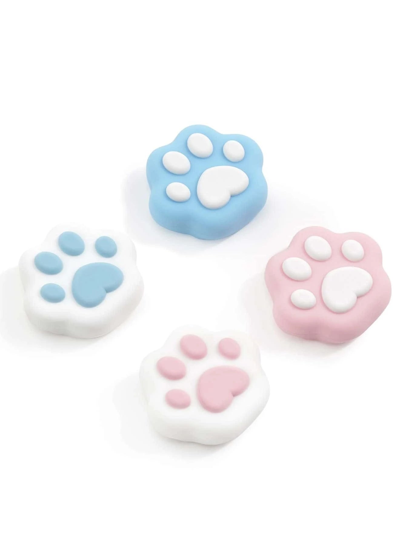 Gomas para Joy-Con: Kitty paw colors