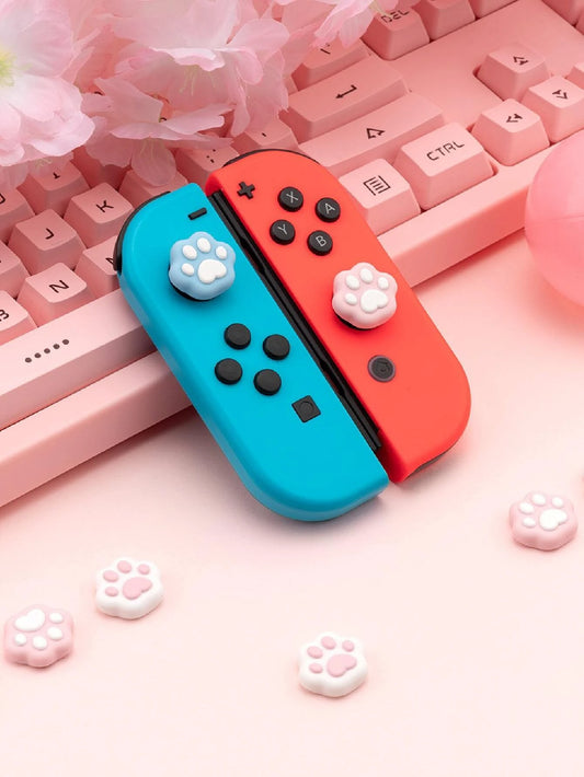 Gomas para Joy-Con: Kitty paw colors