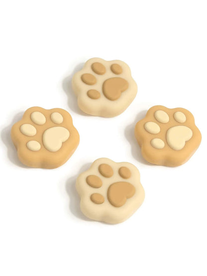 Gomas para Joy-Con: Kitty paw brown