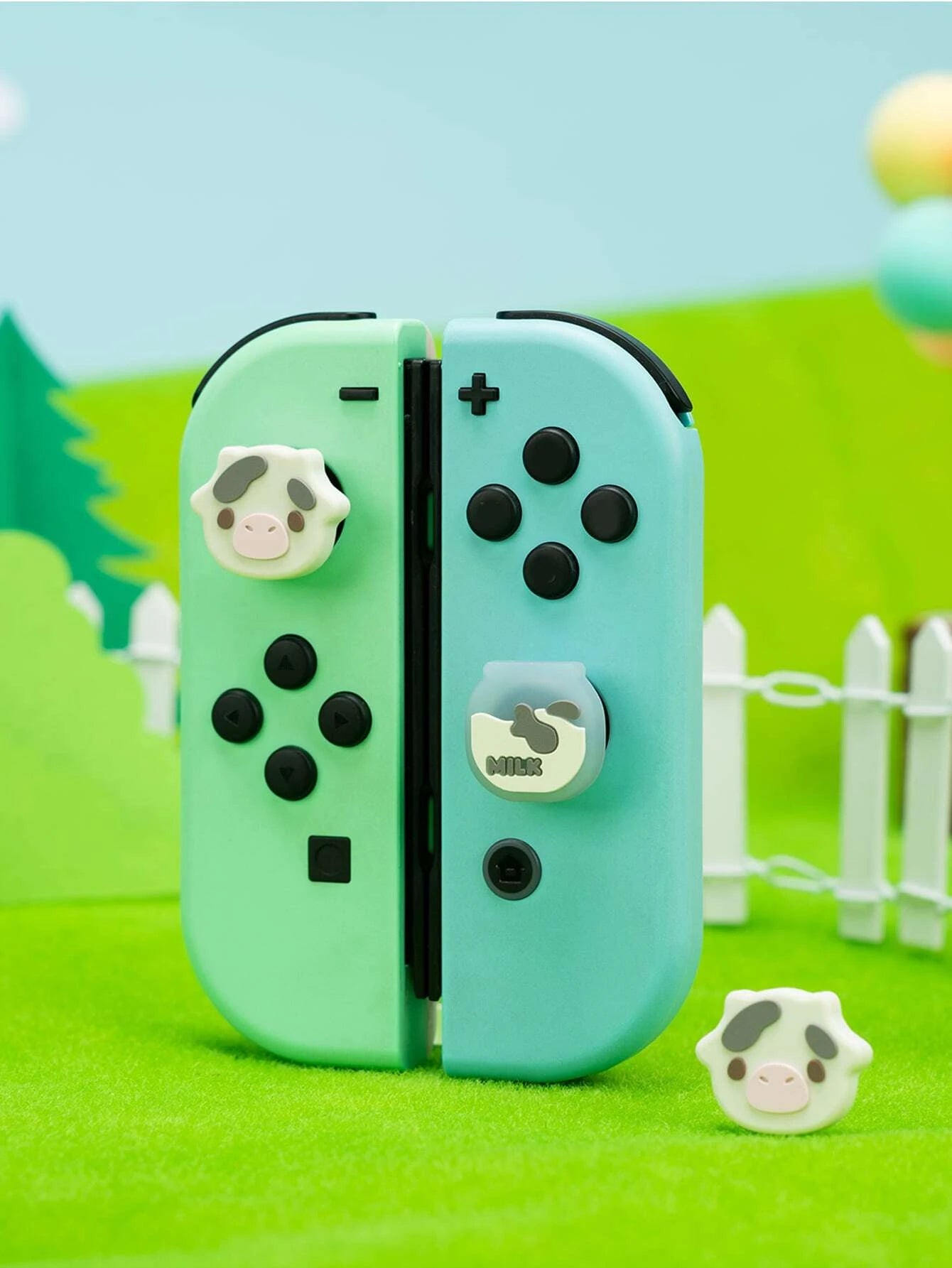 Gomas para Joy-Con: Cow