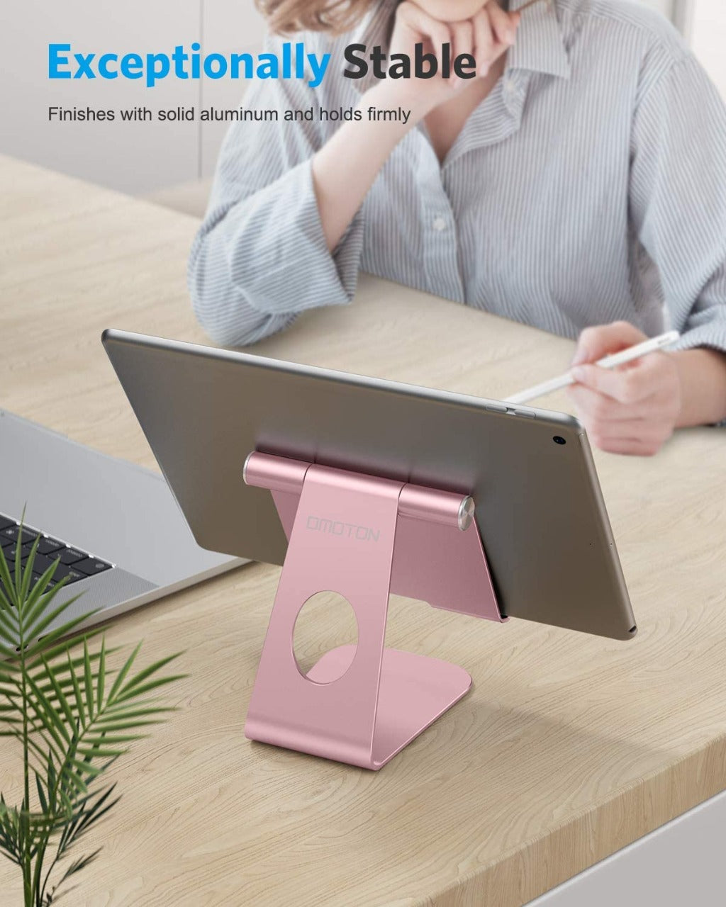 Pink Ipad stand