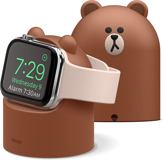 Soporte de carga Apple Watch: Brown