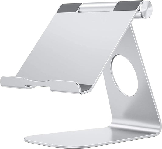 Silver Ipad stand
